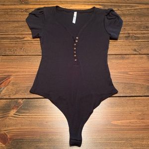 Free People intimates thong bodysuit (Small) NWOT